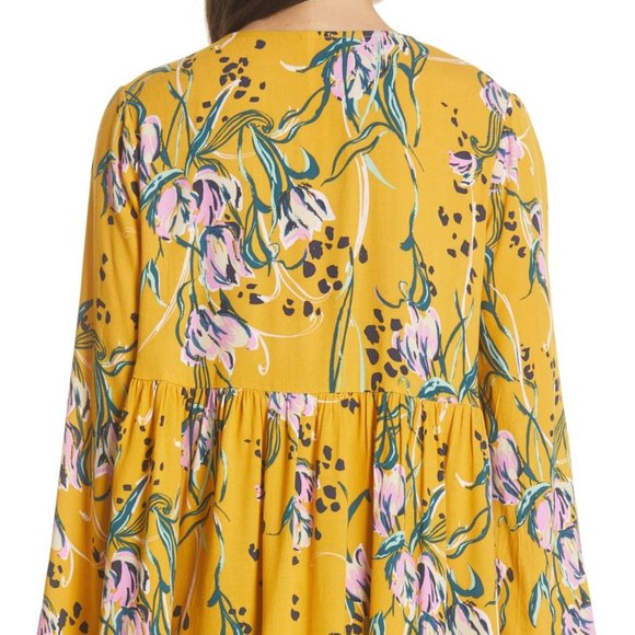 NWT Free People Bella Printed Tunic - Picture 8 of 15